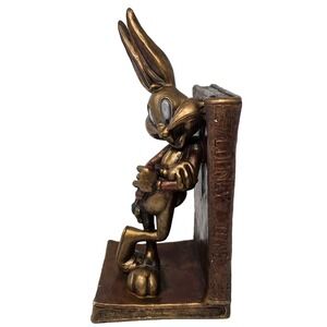 AUSTIN SCULPTURE STATUE Bookend Bugs Bunny Rare WARNER BROS 1999 Looney Toon